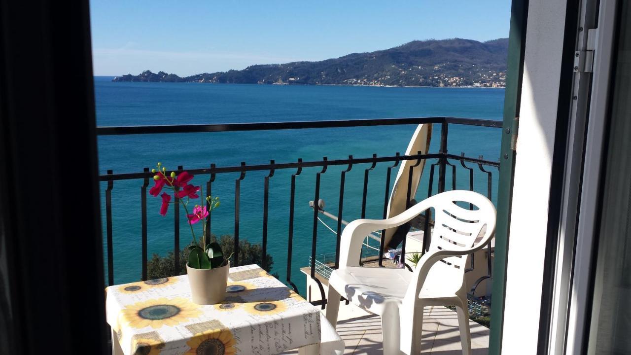 Appartement Vista Mare E Portofino - Sea And Portofino View à Zoagli Extérieur photo