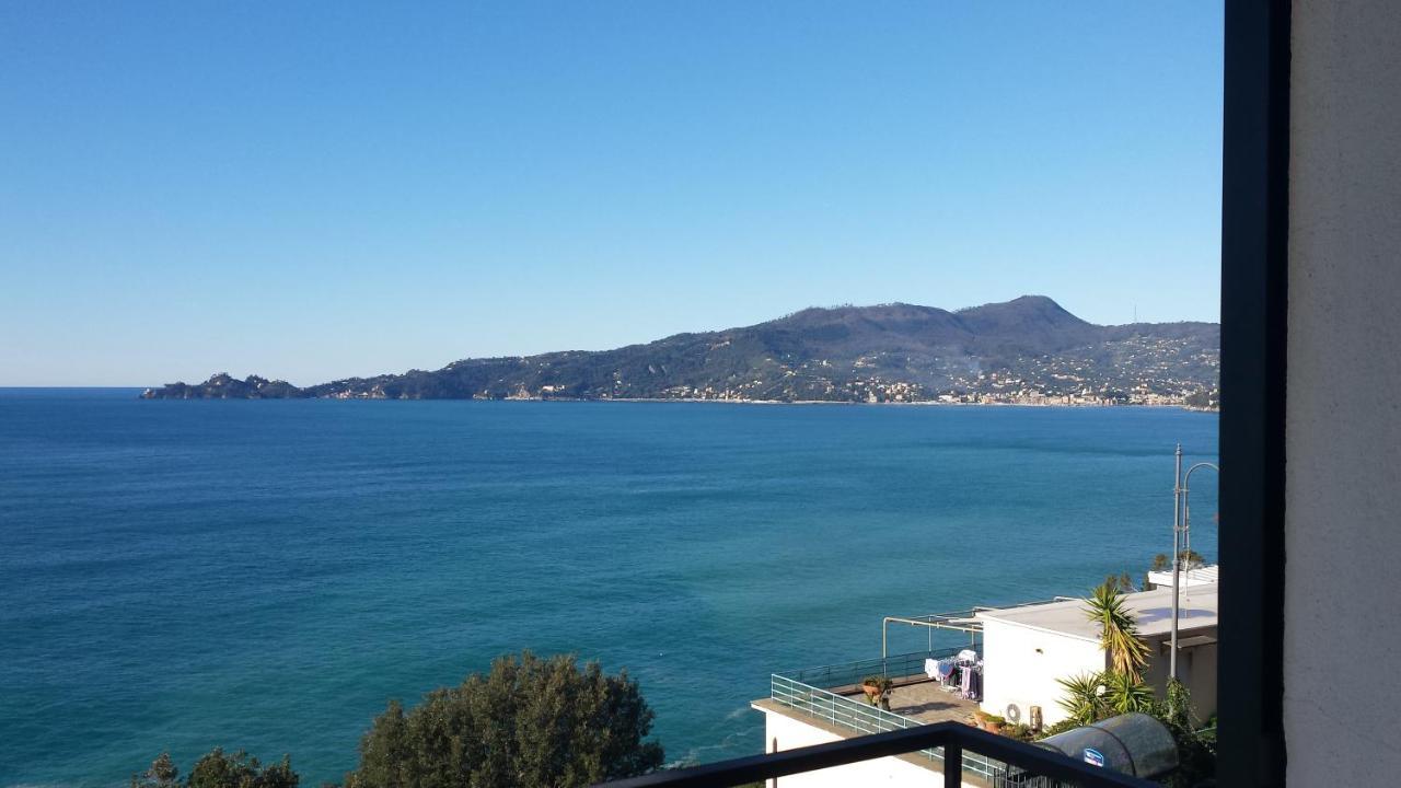 Appartement Vista Mare E Portofino - Sea And Portofino View à Zoagli Extérieur photo