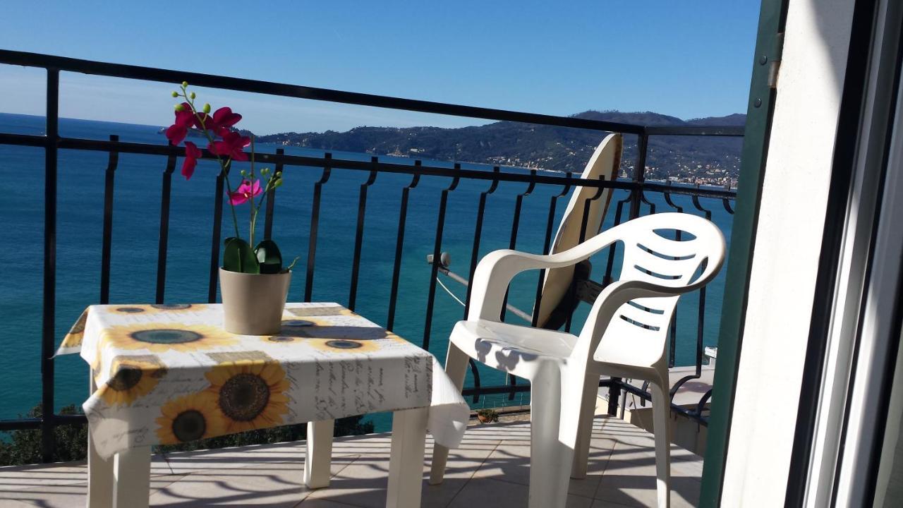 Appartement Vista Mare E Portofino - Sea And Portofino View à Zoagli Extérieur photo