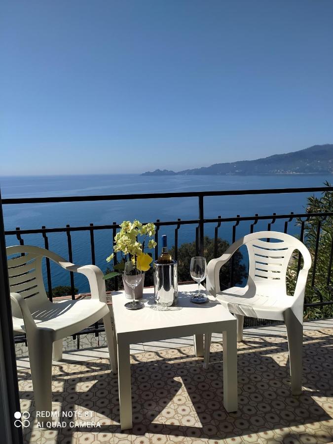 Appartement Vista Mare E Portofino - Sea And Portofino View à Zoagli Extérieur photo