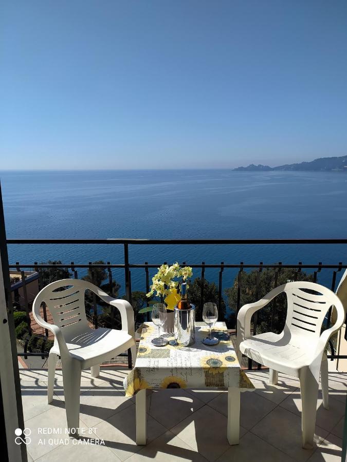 Appartement Vista Mare E Portofino - Sea And Portofino View à Zoagli Extérieur photo