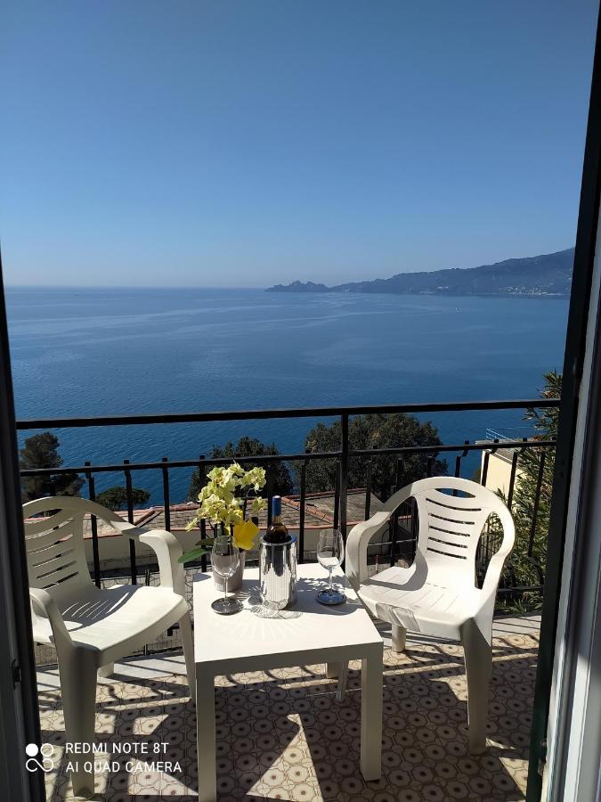 Appartement Vista Mare E Portofino - Sea And Portofino View à Zoagli Extérieur photo